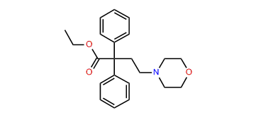 Ethyl 4-morpholino-2,2-diphenylbutanoate